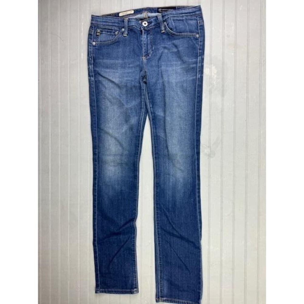 AG Adriano Goldschmied Size 28 Women Jeans Stevie Slim Straight Low Rise Stretch
